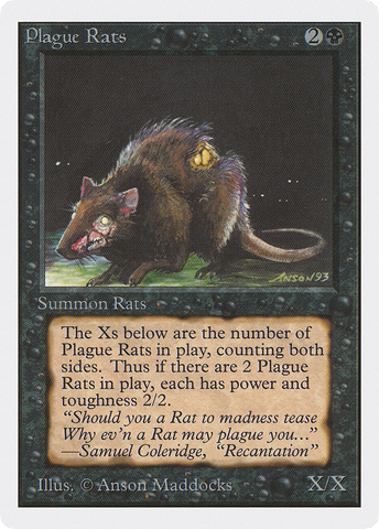 Plague Rats (2ED-)  - Unlimited Edition