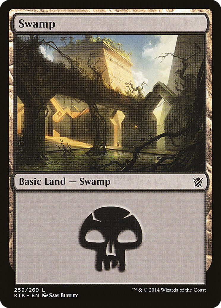 Swamp (259) (KTK-259)  - Khans of Tarkir