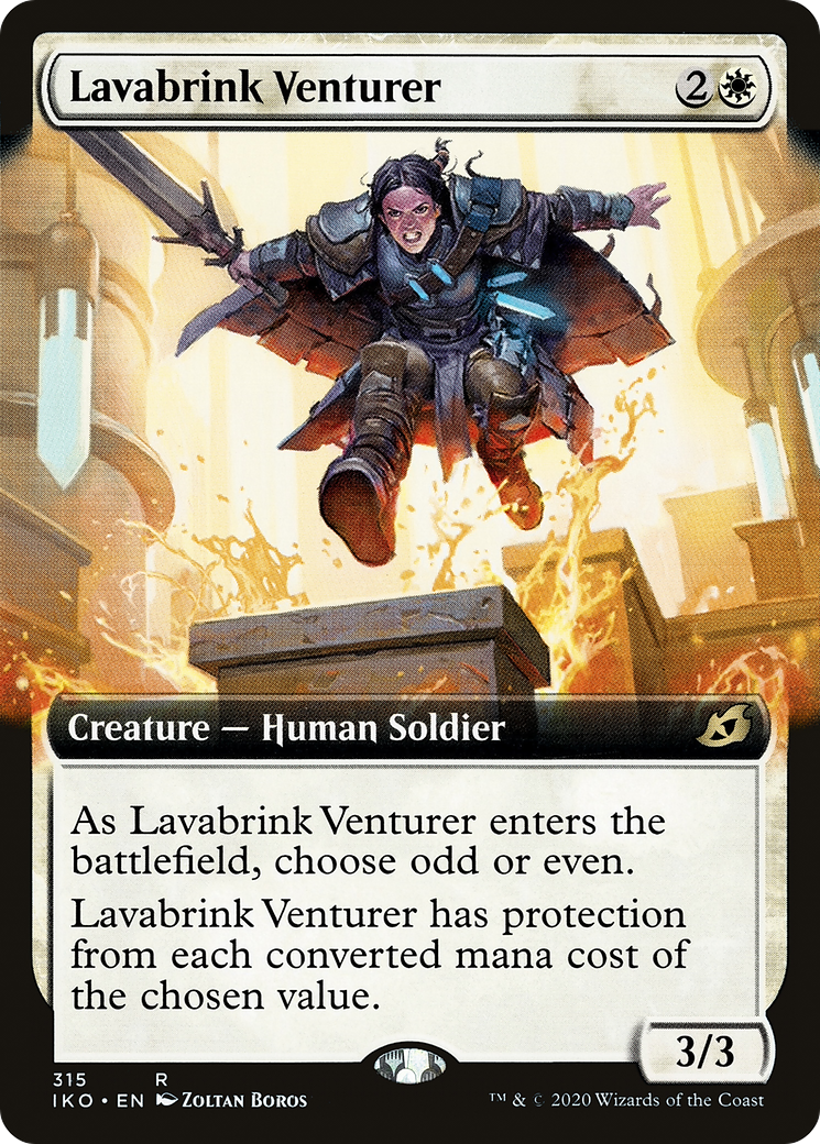 Lavabrink Venturer (Extended Art) (IKO-315) - Ikoria: Lair of Behemoths: (Extended Art)