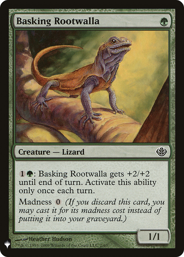 Basking Rootwalla (LIST-002)  - The List
