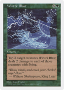Winter Blast (5ED-)  - Fifth Edition