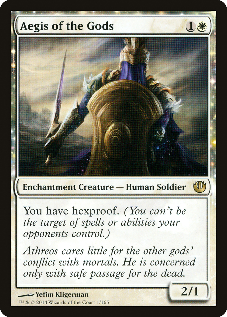 Aegis of the Gods (JOU-001) - Journey into Nyx: (enchantment) Foil