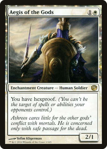 Aegis of the Gods (JOU-001)  - Journey into Nyx: (enchantment)
