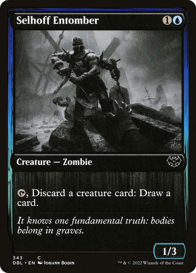 Selhoff Entomber (DBL-343)  Foil - Innistrad: Double Feature