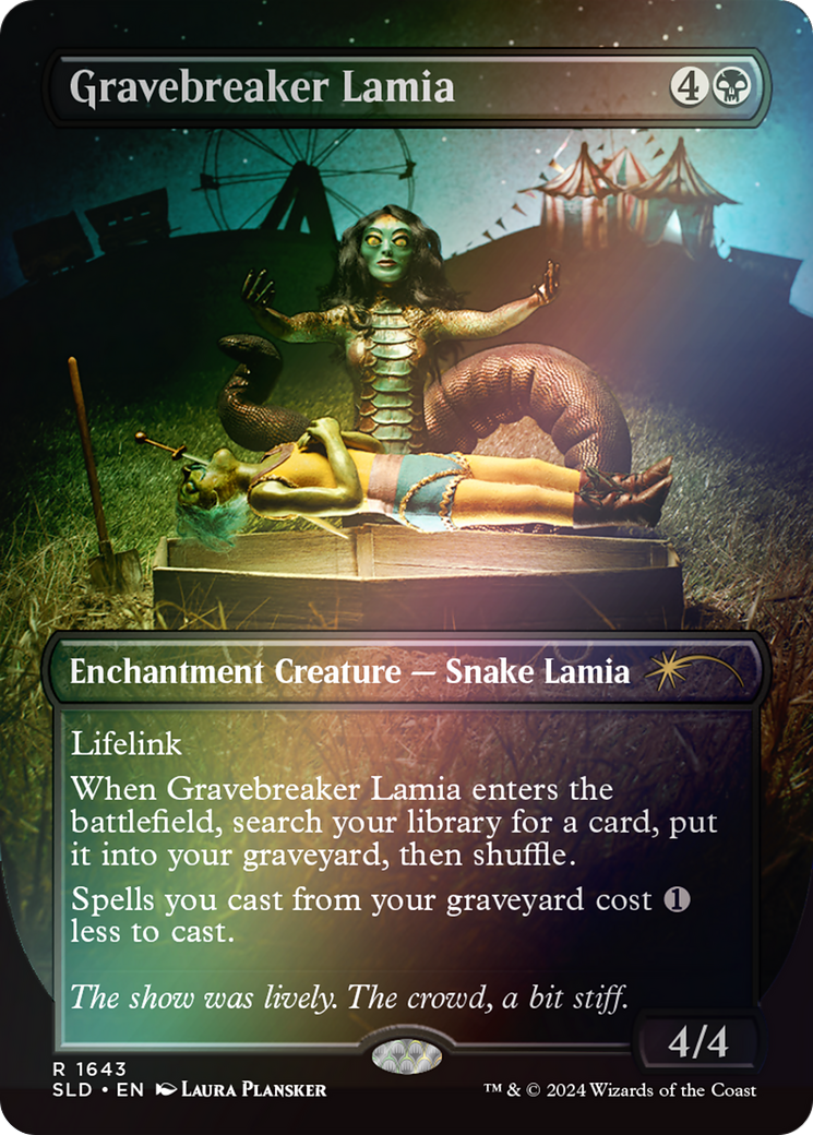 Gravebreaker Lamia (Rainbow Foil) (SLD-1643)  Foil - Secret Lair Drop