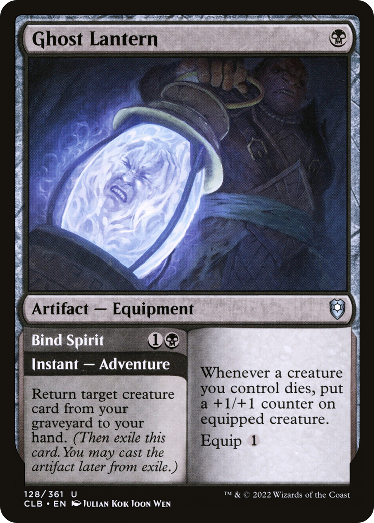 Ghost Lantern (CLB-128)  - Commander Legends: Battle for Baldur's Gate