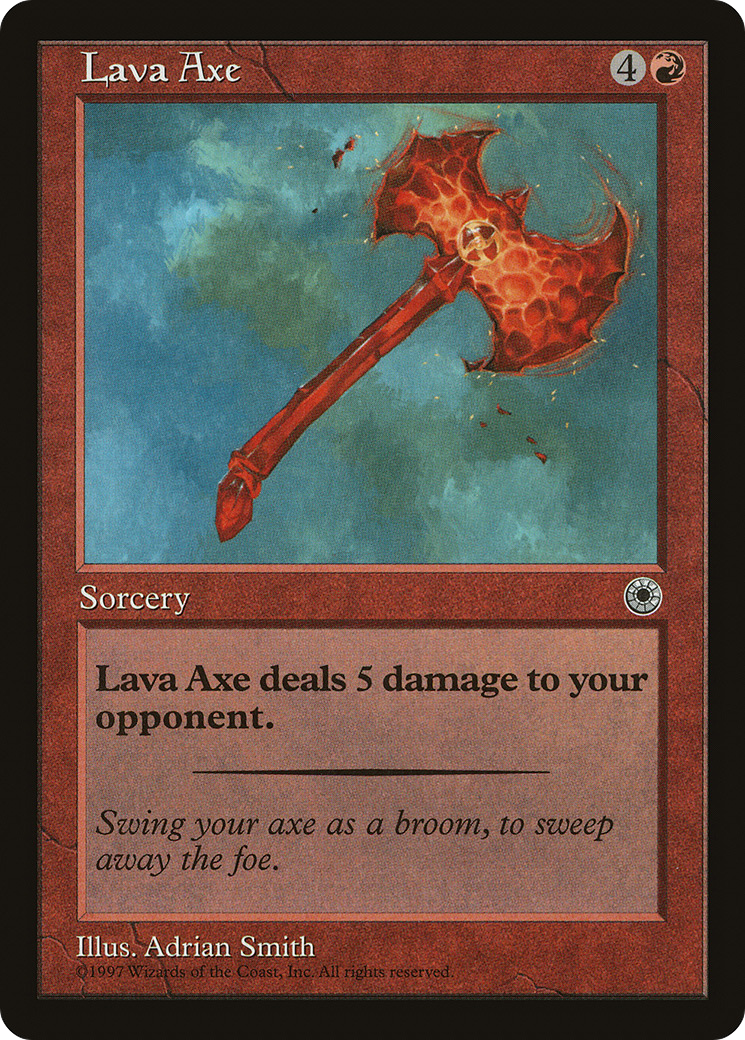 Lava Axe (POR-)  - Portal