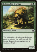 Colossodon Yearling (DTK-178)  Foil - Dragons of Tarkir