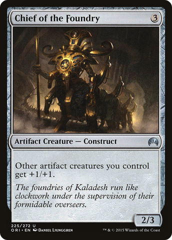 Chief of the Foundry (ORI-225)  Foil - Magic Origins