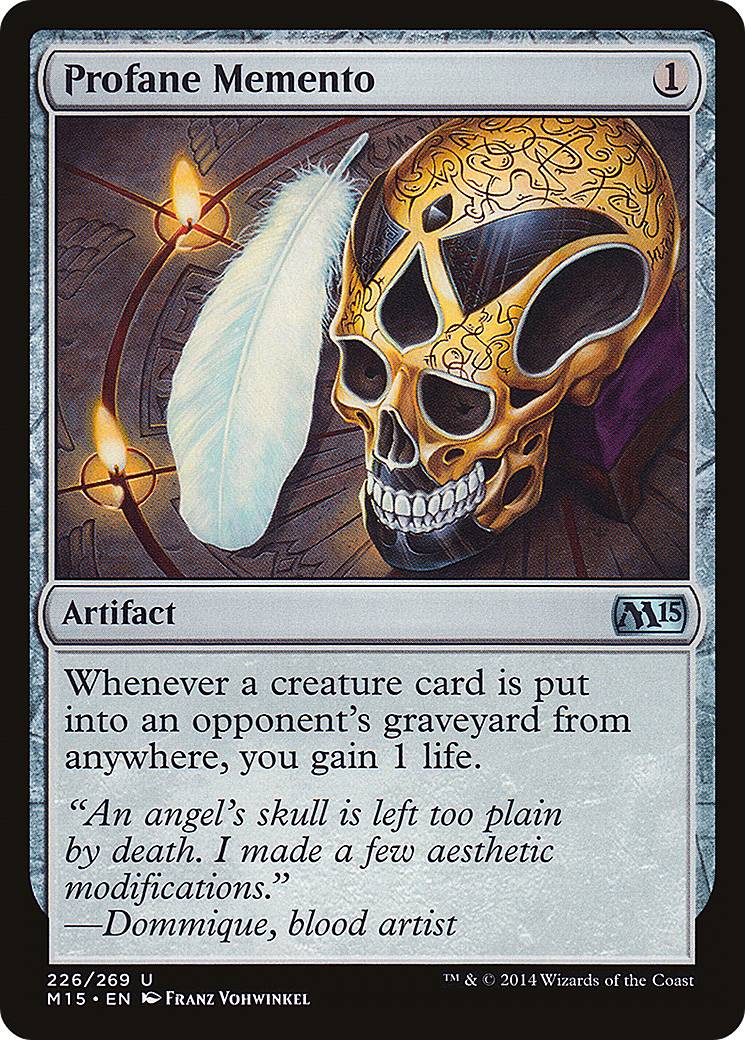 Profane Memento (M15-226)  Foil - Magic 2015