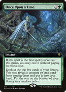 Once Upon a Time (ELD-371) - Throne of Eldraine: (Extended Art) Foil