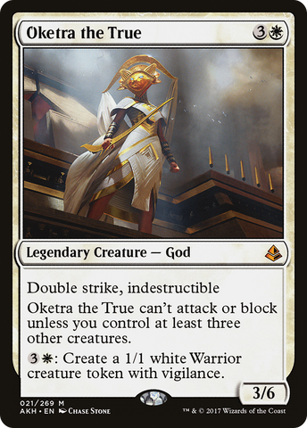 Oketra the True (AKH-021)  - Amonkhet