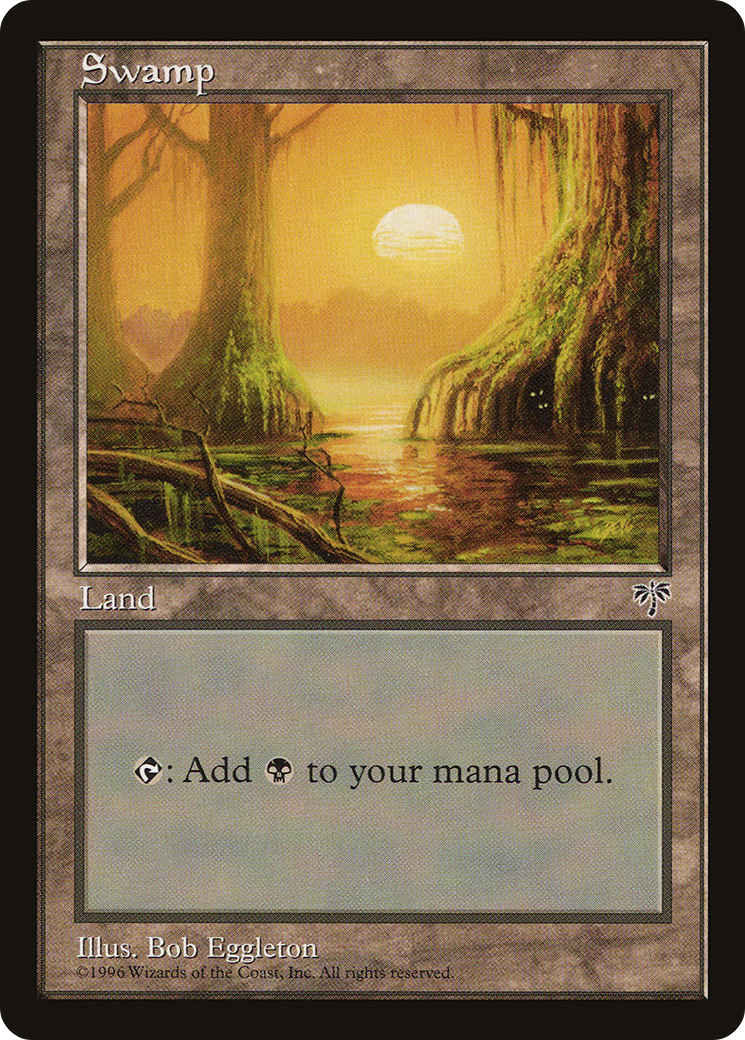 Swamp (Mossy Roots) (MIR-)  - Mirage