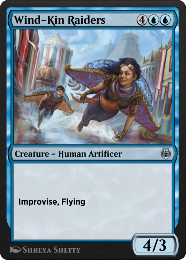 Wind-Kin Raiders (KLR-074)  - Kaladesh Remastered