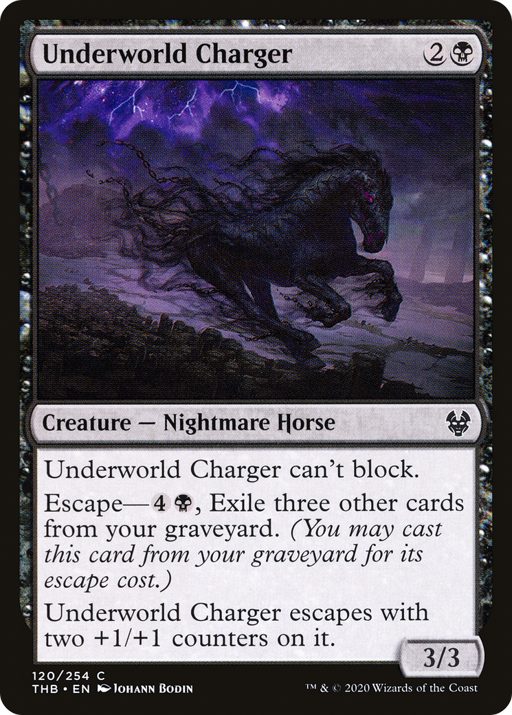 Underworld Charger (THB-120)  Foil - Theros Beyond Death