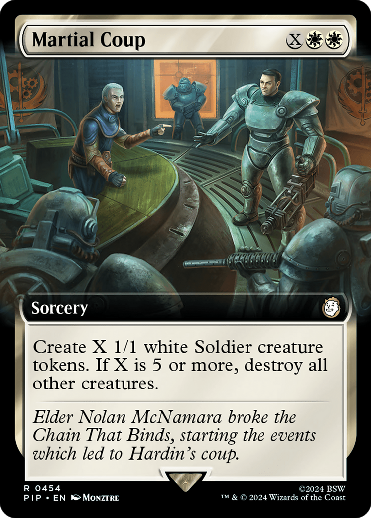 Martial Coup (Extended Art) (PIP-454)  - Fallout: (Extended Art)