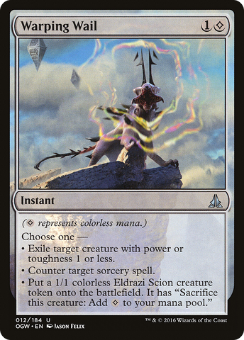 Warping Wail (OGW-012)  Foil - Oath of the Gatewatch