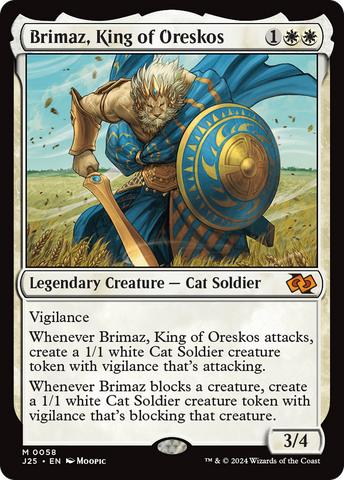Brimaz, King of Oreskos (Anime) (J25-058)  - Foundations Jumpstart