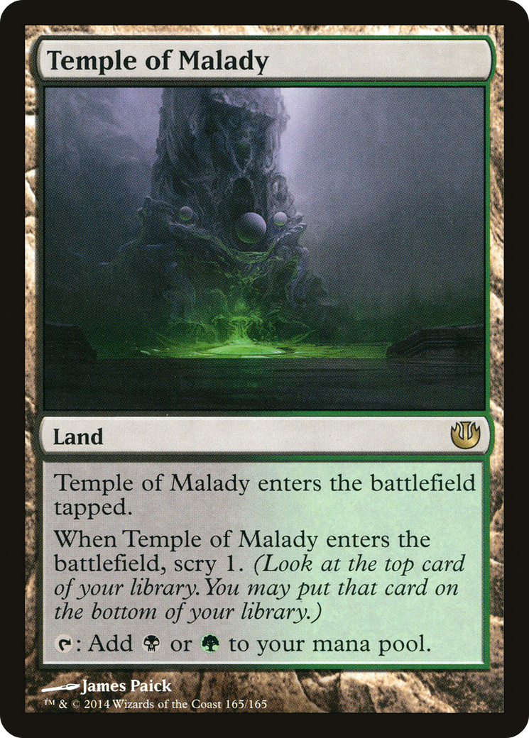 Temple of Malady (JOU-165)  Foil - Journey into Nyx