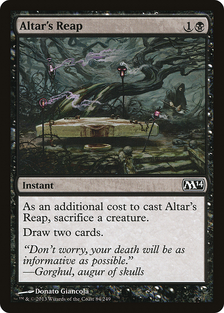 Altar's Reap (M14-084)  Foil - Magic 2014