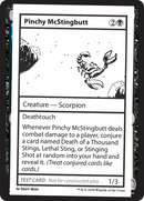 Pinchy McStingbutt (MB2PC-)  - Mystery Booster 2