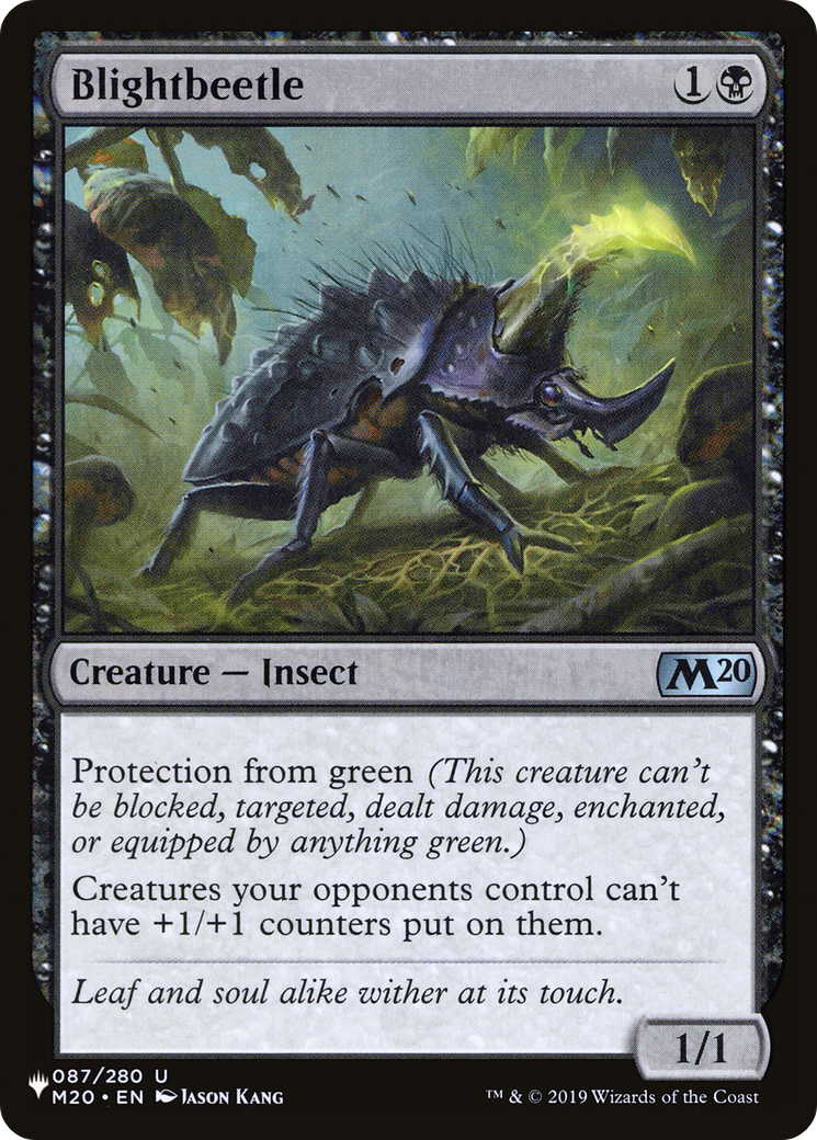 Blightbeetle (LIST-M20-87)  - The List