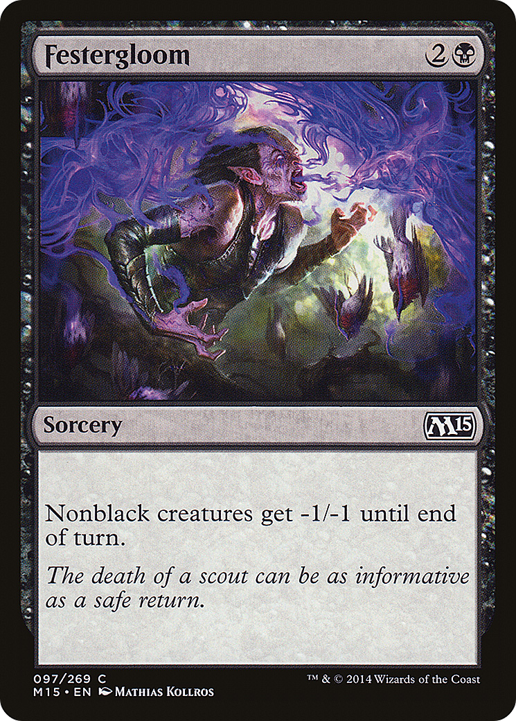 Festergloom (M15-097)  - Magic 2015