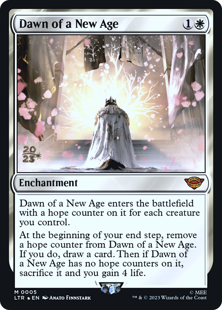 Dawn of a New Age (PRE-005)  Foil - Tales of Middle-earth Promos