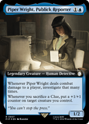 Piper Wright, Publick Reporter (Extended Art) (Surge Foil) (PIP-907) - Fallout: (Extended Art) Foil