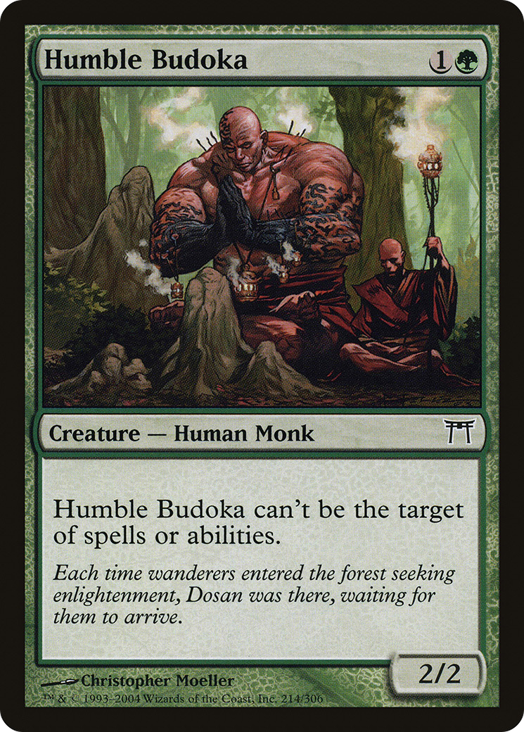 Humble Budoka (CHK-214)  - Champions of Kamigawa