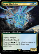 Lunar Hatchling (Extended Art) (Surge Foil) (WHO-1015)  Foil - Doctor Who: (Extended Art)