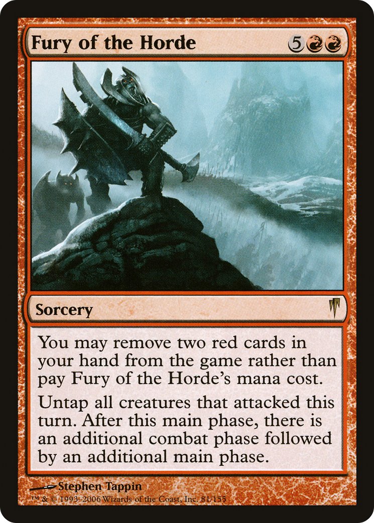 Fury of the Horde (CSP-081)  - Coldsnap