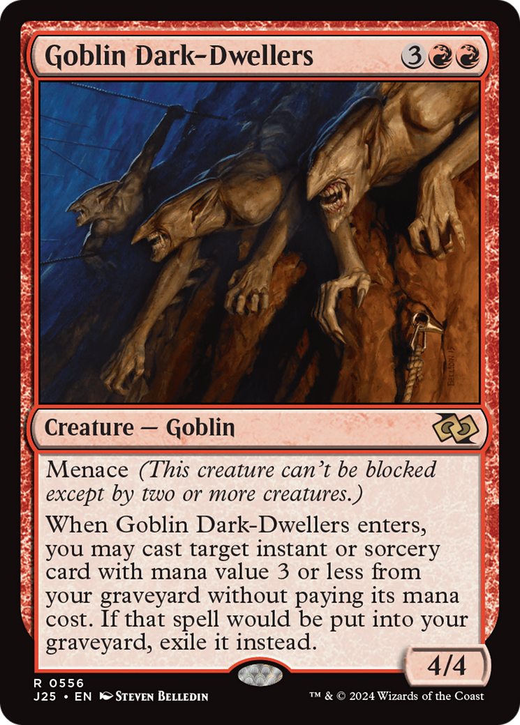 Goblin Dark-Dwellers (J25-556)  - Foundations Jumpstart