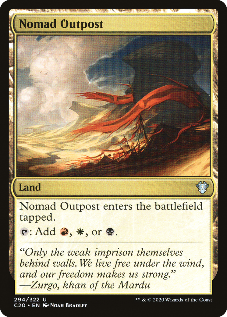 Nomad Outpost (C20-294)  - Commander 2020