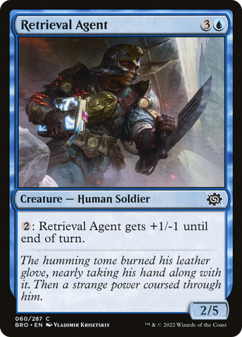 Retrieval Agent (BRO-060)  Foil - The Brothers' War