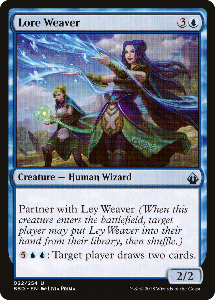 Lore Weaver (BBD-022)  Foil - Battlebond