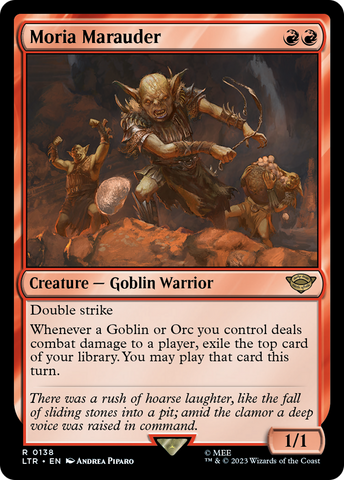 Moria Marauder (LTR-138)  Foil - The Lord of the Rings: Tales of Middle-earth