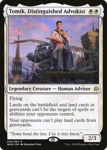 Tomik, Distinguished Advokist (WAR-034)  - War of the Spark