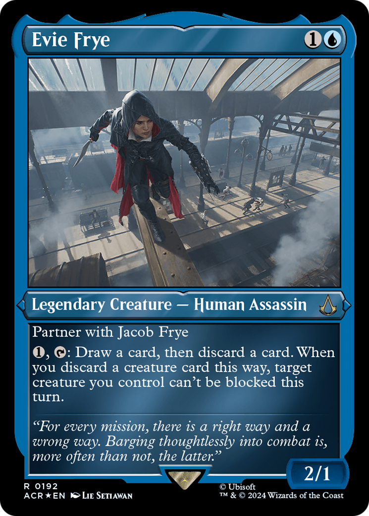Evie Frye (ACR-192)  Etched Foil - Assassin's Creed