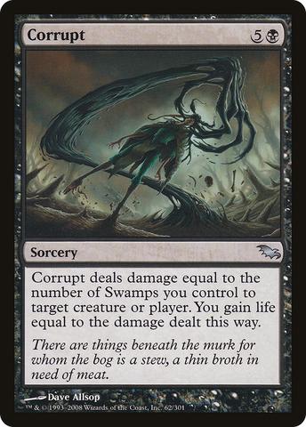 Corrupt (SHM-062)  Foil - Shadowmoor