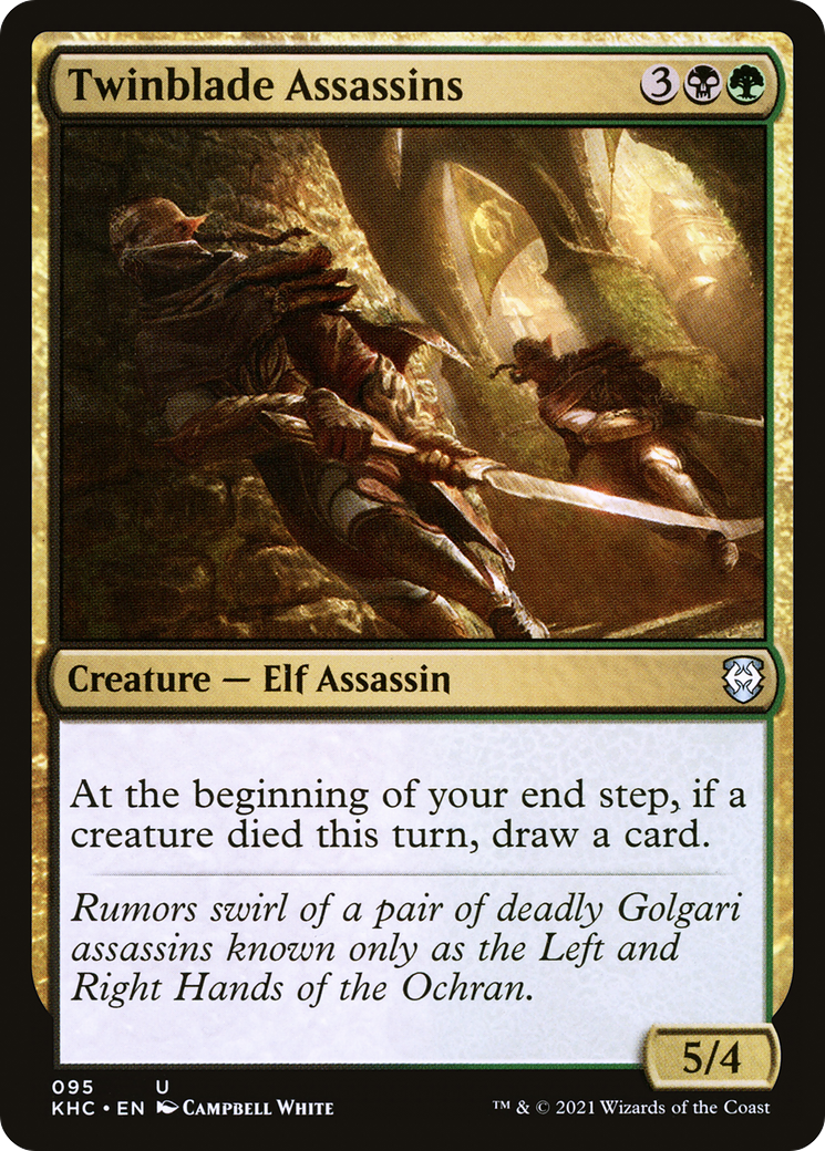 Twinblade Assassins (KHC-095)  - Kaldheim Commander