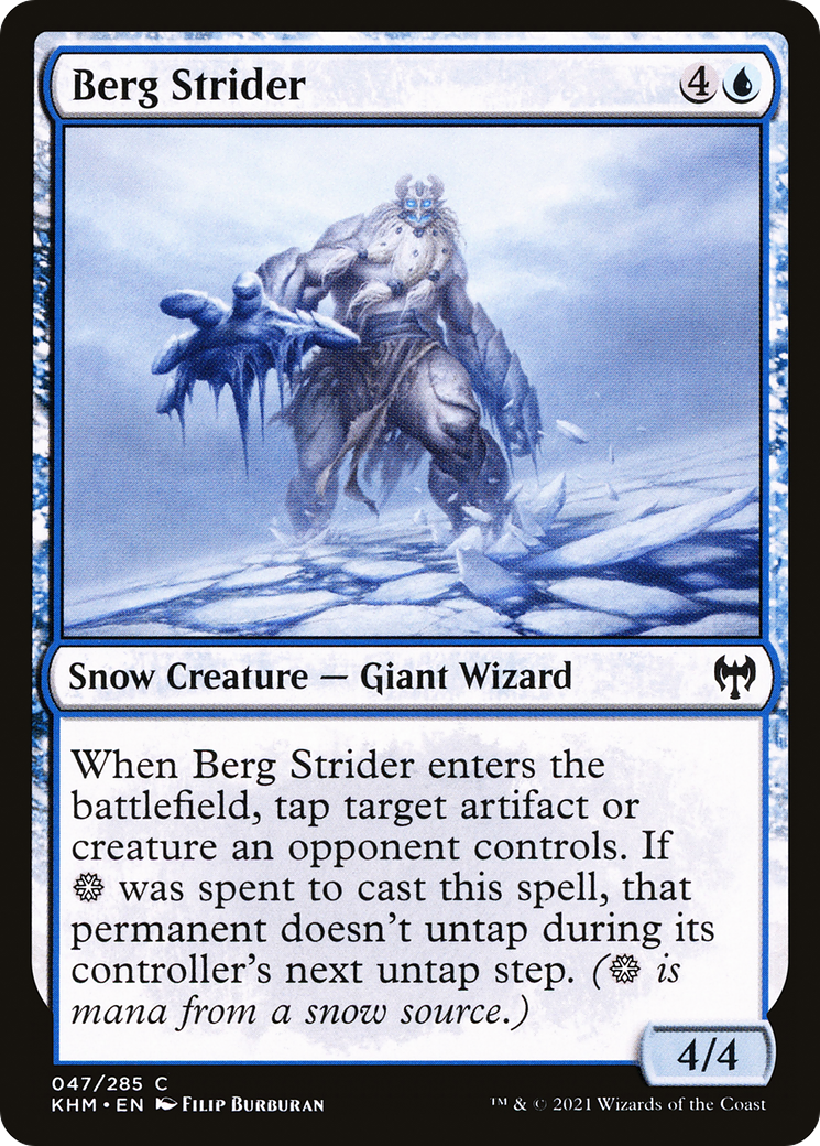 Berg Strider (KHM-047)  Foil - Kaldheim