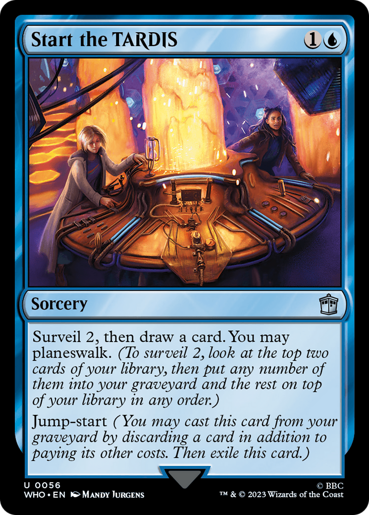 Start the TARDIS (WHO-056)  Foil - Doctor Who