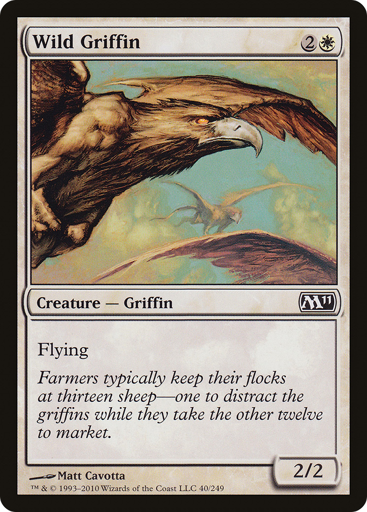 Wild Griffin (M11-040)  - Magic 2011