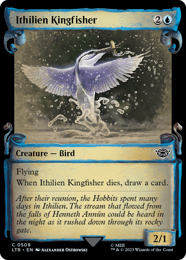 Ithilien Kingfisher (Showcase Scrolls) (LTR-509) - The Lord of the Rings: Tales of Middle-earth: (Showcase)