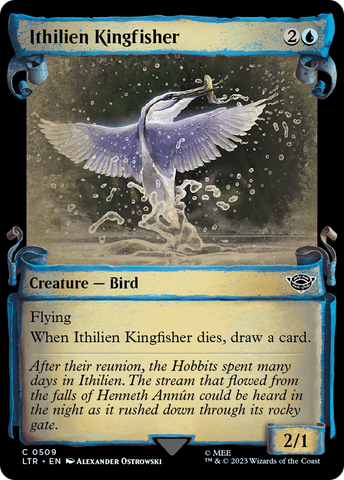 Ithilien Kingfisher (Showcase Scrolls) (LTR-509)  - The Lord of the Rings: Tales of Middle-earth: (Showcase)