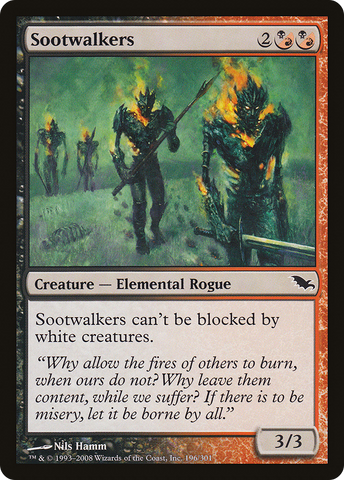 Sootwalkers (SHM-196)  Foil - Shadowmoor