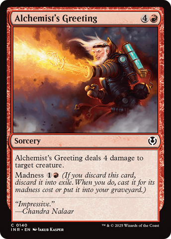 Alchemist's Greeting (INR-140)  - Innistrad Remastered