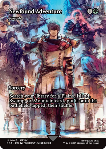 Newfound Adventure - Farseek (Showcase) (FCA-045)  - FINAL FANTASY: Through the Ages / Newfound Adventure (Borderless)