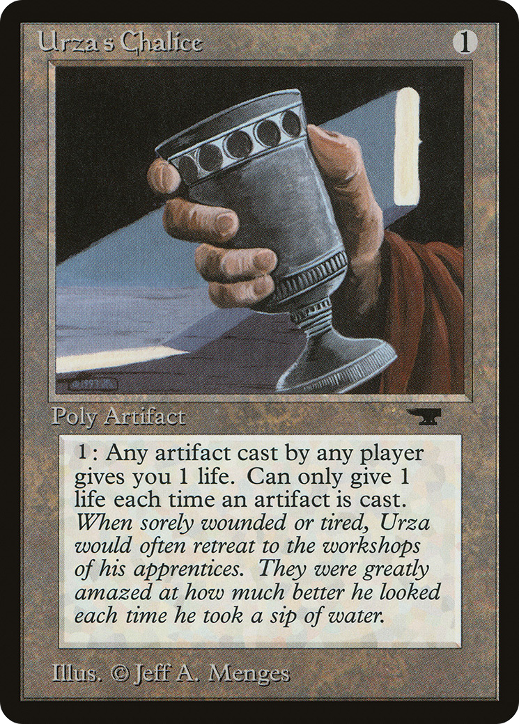 Urza's Chalice (ATQ-)  - Antiquities